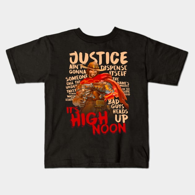 High Noon Kids T-Shirt by Alpheratz